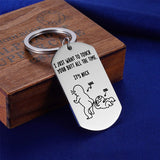 Porte-clés parodie de la Saint-Valentin