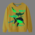 Pull Col Rond Lumineux Sweat Enfant