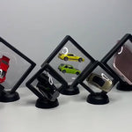 Cadre flottant 3D noir (10 PCS)