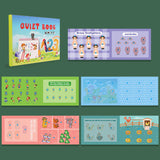 Livre occupé pour que l'enfant développe des compétences d'apprentissage