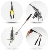 Outil de prélèvement magnétique rétractable à LED