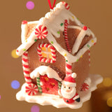 Maison de Noël en argile molle