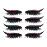 Eyeliner Réutilisable et Autocollants pour Cils (4 paires)