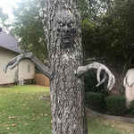 Arbre Vivant Effrayant Décoration d'Halloween