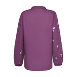 Chemise à imprimé papillon pour femme