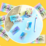 Carte de Remerciement Laser