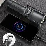 Lampe de Poche Étanche Laser Ultra-lumineuse Extérieure