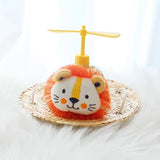 Chapeau de paille pour animaux de compagnie