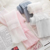 Manches de bras en dentelle de protection UV d'été