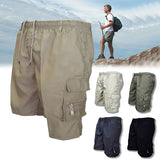 Short cargo sportif décontracté pour hommes avec plusieurs poches