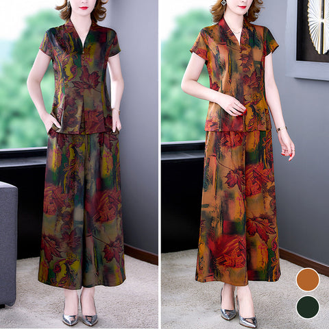 Costume ethnique été femme col V