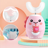 Brosse à dents électrique en forme de U à 360°