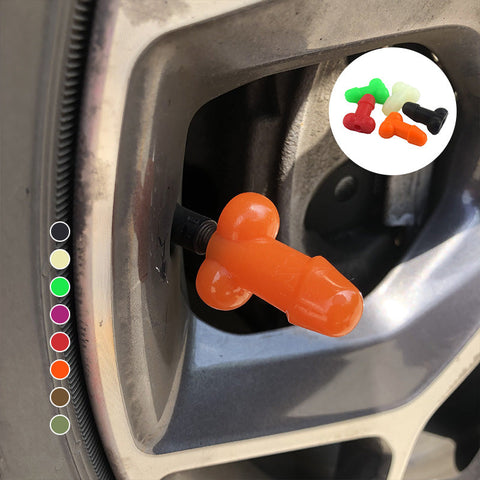 Capuchons de tige de valve amusants (4 pièces)