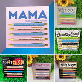 Sets de stylos avec différents thèmes