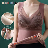 Sous-vêtement thermique à soutien-gorge intégré 2 en 1