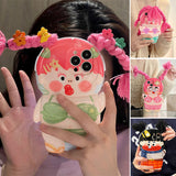 Étui de téléphone drôle de maillot de bain de tresse