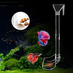 Tube d'alimentation pour aquarium