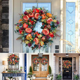 Couronne Décorative Citrouille