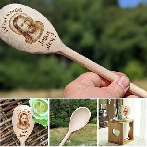 Cuillère en bois intéressante