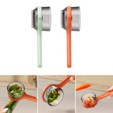 Couteau à Eplucher avec Boîte de Rangement