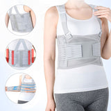 Ceinture de travail avec ceinture de fixation côtelée