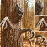 Arbre Vivant Effrayant Décoration d'Halloween