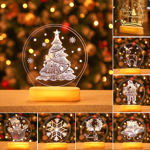 Décoration de Noël Veilleuses