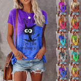 T-shirt Chat Alphabétique