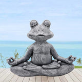 Ornement En Résine De Méditation Animale