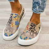 Baskets décontractées patchwork pour dames