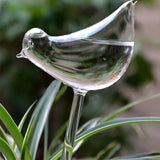 Dispositif d'arrosage automatique en verre en forme d'oiseau