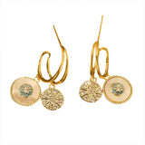 Boucles d'oreilles "Fille de la mer"