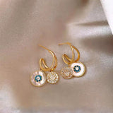 Boucles D'oreilles Fringe Leaf, Boucles D'oreilles "Fille de la mer"