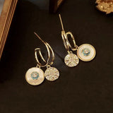 Boucles D'oreilles Fringe Leaf, Boucles D'oreilles "Fille de la mer"