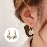 Boucles D'oreilles Fringe Leaf, Boucles D'oreilles "Fille de la mer"