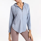 Chemise de protection solaire de sport de couleur unie