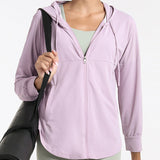 Chemise de protection solaire de sport de couleur unie