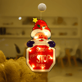 VENTE DE NOËL🎄Lumières à ventouse pour fenêtre de Noël