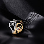 Collier Coeur Clé Couple