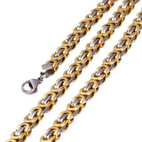 Collier pendentif croix en or titane