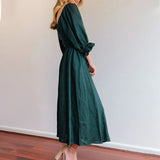 Robe multi-usage à manches lanterne