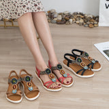 Sandales antidérapantes bohémiennes pour femmes