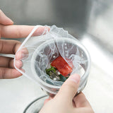 Sacs filtrants jetables pour éviers de cuisine