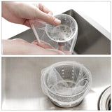 Sacs filtrants jetables pour éviers de cuisine