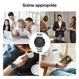 Montre à quartz multifonction pour homme avec plusieurs boutons