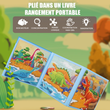 Livre de Puzzle Magnétique 3-en-1