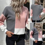 Sweat gaufré color block