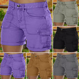 Pantalon Cargo Taille Haute