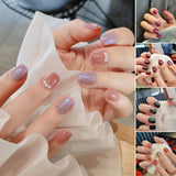 Dessin d'ongles œil de chat (24pcs)