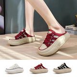 Demi-pantoufles décontractées pour femmes